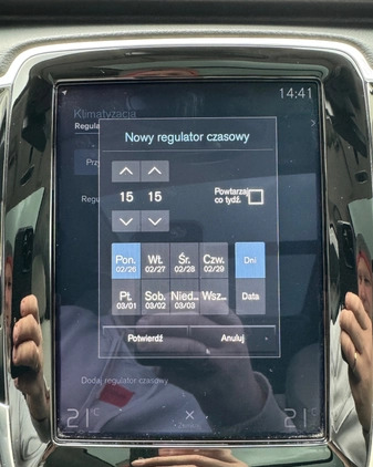 Volvo XC 90 cena 189900 przebieg: 74500, rok produkcji 2020 z Góra małe 742